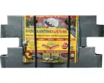 Hornbach Baustein Juwel mit Rasenkante 60x9x13 cm anthrazit