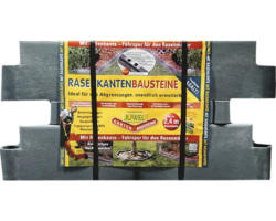 Baustein Juwel mit Rasenkante 60x9x13 cm anthrazit