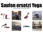 Hornbach Postkarte Saufen ersetzt Yoga 14,8x10,5 cm