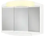 Hornbach LED-Spiegelschrank Jokey Elda 3-türig 59x49x15,5 cm weiß