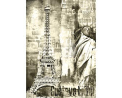 Fototapete Papier 908 Tour Eiffel 1-tlg. 175 x 115 cm