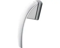 Fenstergriff ARON RotoSwing Silbernatur für 8.5 K (40 mm Dornsteg)