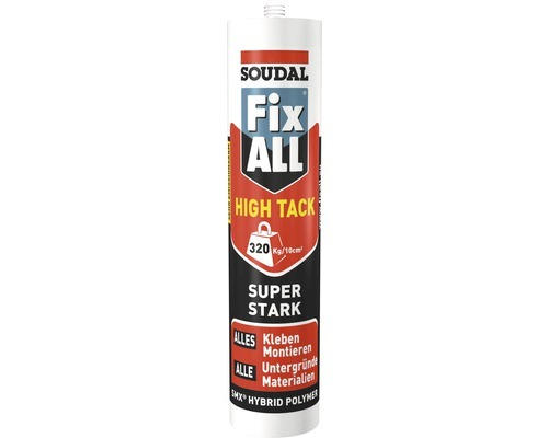 Soudal Fix ALL High Tack Montagekleber weiß 420 g