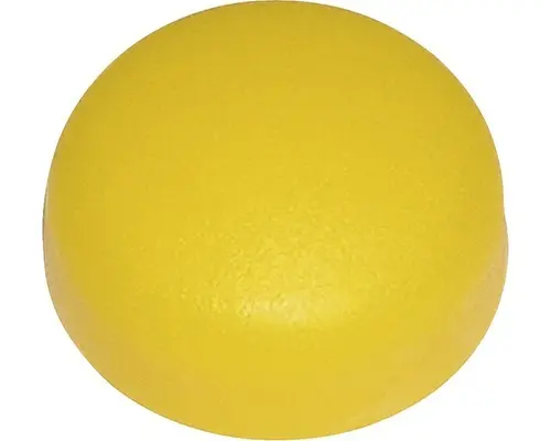 Abdeckkappe für Nummernschild gelb, 100 Stück