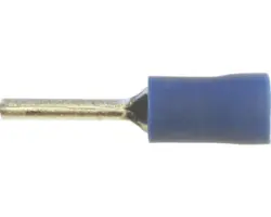 Drahtstifthülse blau, 100 Stück