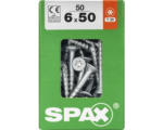 Hornbach Spax Universalschraube Senkkopf Stahl gehärtet T 30, Holz-Teilgewinde 6x50 mm, 50 Stück