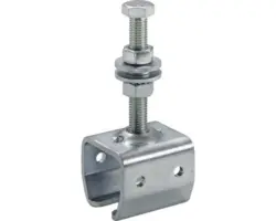 Muffe für Torbeschlag, höhenverstellbar