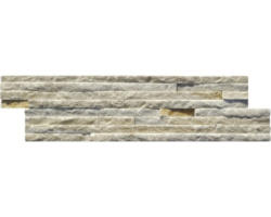 Naturstein Verblendstein Quarzit Slimline 10,0x40,0 cm beige