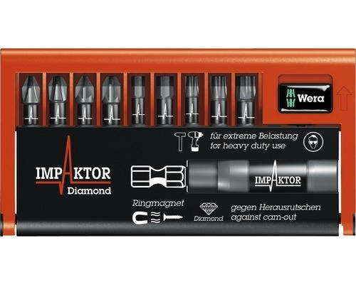 Bitcheck Impaktor Set Wera 10-tlg