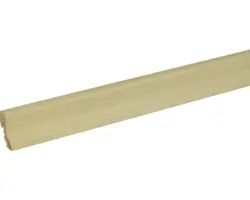 Sockelleiste furniert SU18L Birke lackiert 18,5x38,5x2400 mm