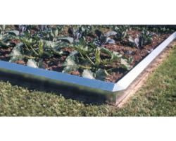 Schneckenzaun FloraSelf 115 cm silber