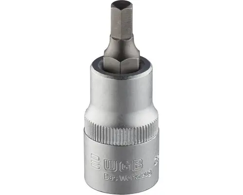 1/2" Innensechskant-Steckschlüssel-Einsatz WGB, 10 mm