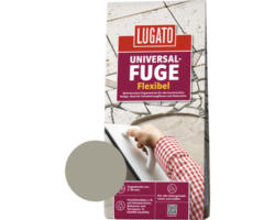 Lugato Fugenmörtel Universalfuge steingrau 5 Kg