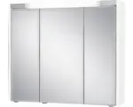 Hornbach LED-Spiegelschrank Jokey Sarto III 3-türig 80x69x17 cm weiß