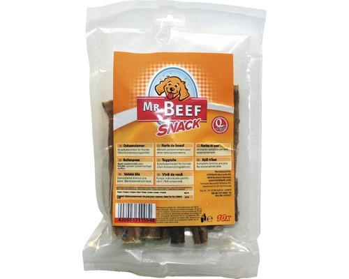 Hundesnack MR.BEEF Ochsenziemer 150 g 10 Stück