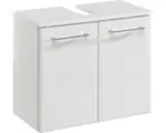 Hornbach Waschbeckenunterschrank Pelipal Seo 53x60x33 cm ohne Waschbecken weiß