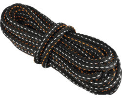 Seil Paraloc Polypropylen (PP) schwarz/orange/weiß Ø 10 mm, 10 Meter