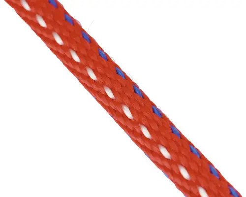 Seil Paraloc Mamutec Polypropylen rot/blau/weiß Ø 10 mm, Meterware