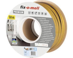 P-Profildichtung fix-o-moll selbstklebend braun 50 m 5,5 x 9 mm