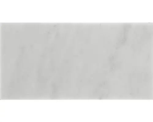 Naturstein Bodenfliese Thassos 30,5x61,0 cm weiß glänzend