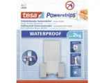 Hornbach Rasierhalter Tesa Waterproof Zoom 4,4x3,6 cm weiß matt