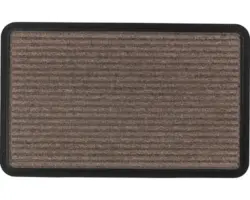 Ripsmatte Border Star beige 49x79 cm