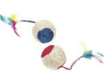 Hornbach Sisal Spielball 6 cm, farblich sortiert