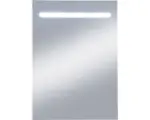 Hornbach Badspiegel Kristall Form E-Light Three mit Beleuchtung eckig 50x70 cm