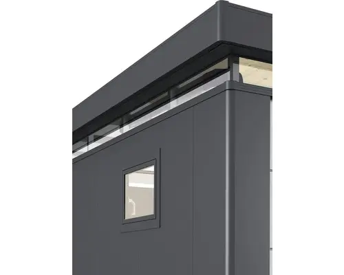 Dreh-Kippfenster biohort CasaNova links, 83 x 65 cm, dunkelgrau-metallic