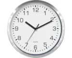 Hornbach Wanduhr Quartz Metall weiß Ø 25 cm