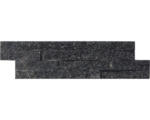 Hornbach Naturstein Verblendstein Quarzit 10,0x40,0 cm schwarz