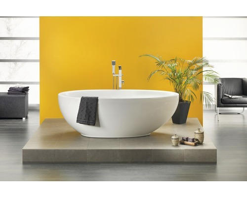 Freistehende Ovale Badewanne Ottofond Cornwall 703501 185x95x47,5 cm weiß