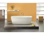 Hornbach Freistehende Rechteckbadewanne Ottofond Luanda 703601 170x80x43,5 cm weiß