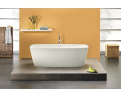 Freistehende Rechteckbadewanne Ottofond Luanda 703601 170x80x43,5 cm weiß