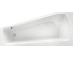 Raumsparbadewanne Ottofond Como Modell B 989001 160x75 cm weiß