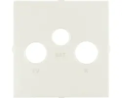 Abdeckung Antenne TV/RF/SAT Logus ice weiß