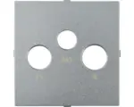 Hornbach Abdeckung Antenne TV/RF/SAT Logus alu silber