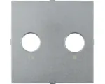 Hornbach Abdeckung Antenne TV/RF Logus alu silber