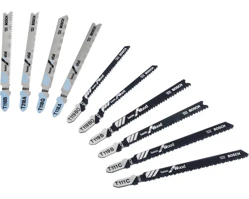 Stichsägeblatt Set Bosch X-Pro Line für Holz & Metall 10-tlg