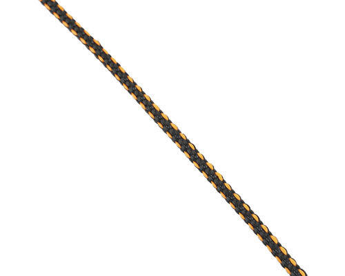 Seil Paraloc Polypropylen (PP) schwarz/orange/weiß Ø 4 mm, 200 Meter