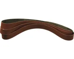 Bandschleiferblatt kwb 25x762 mm, Korn 80, 3er Pack