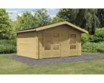 Hornbach Gartenhaus Karibu Lagor 1 417x327 cm natur