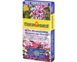 Pflanzerde Floragard Aktiv 50 L