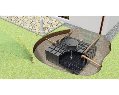 Regenwassernutzungsanlage Greenlife Fakt 4.200 Liter