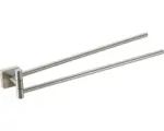 Hornbach Handtuchhalter Lenz Sky 4,5x46x6,8 cm nickel matt