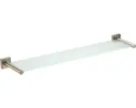 Hornbach Glasablage Lenz Sky 63,5x14,5 cm nickel matt