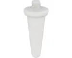 Hornbach Loses Seifenspenderglas Lenz Flame 6,4x15,5x6,4 cm weiß matt