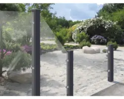 Sichtschutz Belfort 90 x 180 cm transparent