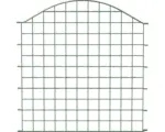Hornbach Zaunfeld Steckzaun ALBERTS Bogen oben 77,7 x 78,5 cm grün