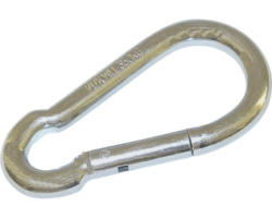 Feuerwehr-Karabiner 4x40 mm galv.verzinkt 20 Stück